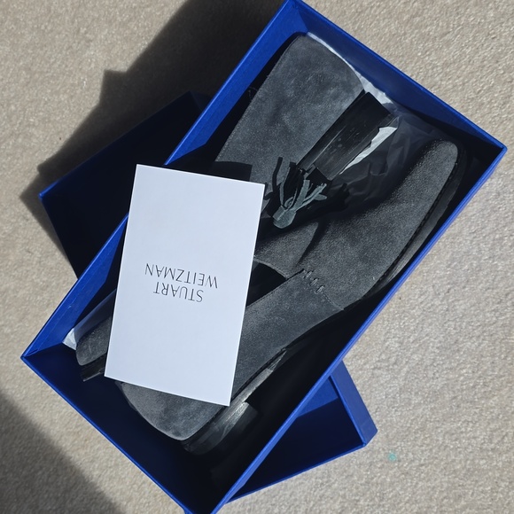 Stuart Weitzman suede loafers - Picture 13 of 14